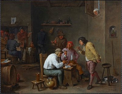 Scena di taverna da David Teniers the Younger